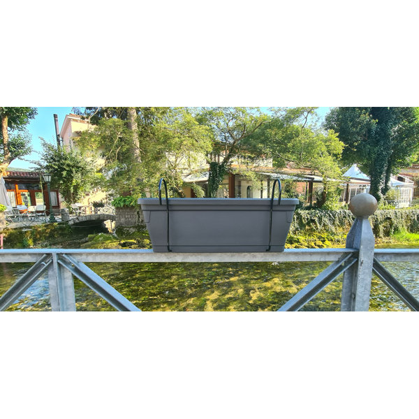 Sol 72 Outdoor™ Izora Self Watering Railing Planter & Reviews Wayfair